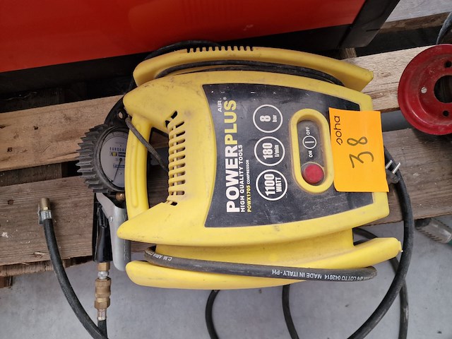 Draagbare compressor powerplus - afbeelding 1 van  4