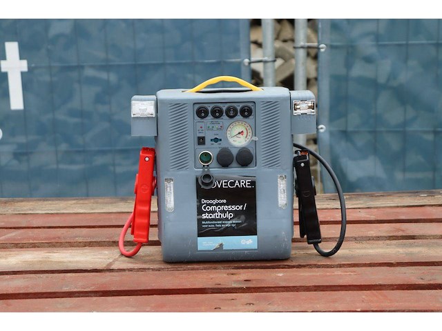 Draagbare compressor/ starthulp movecare elektrisch 12v 2014 - afbeelding 1 van  1
