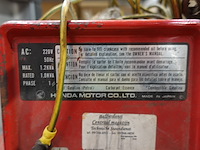 Draagbare generator honda - afbeelding 3 van  4