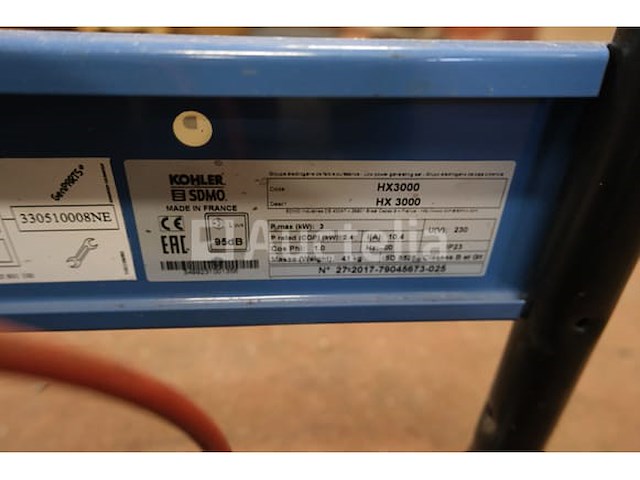 Draagbare generatorset sdmo hx3000 - afbeelding 5 van  6