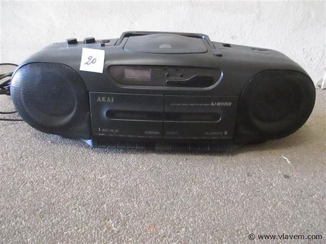 Draagbare hifi - afbeelding 1 van  2