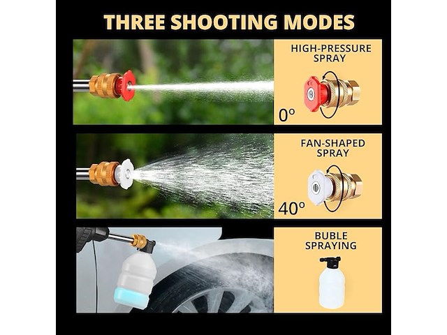 Draagbare hogedrukreiniger - afbeelding 4 van  7