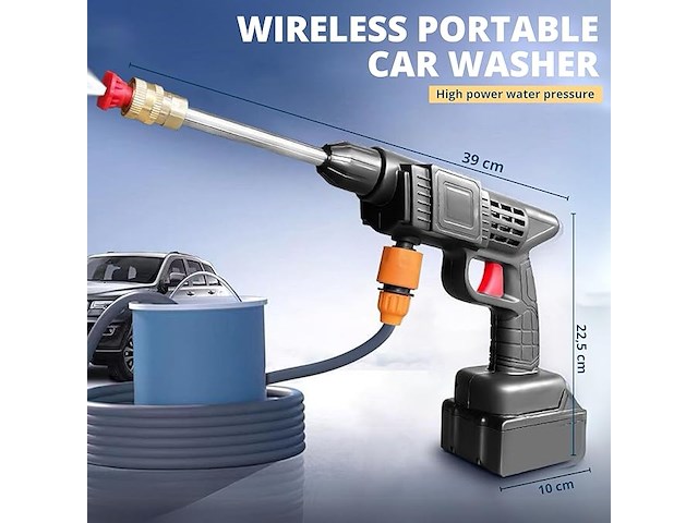 Draagbare hogedrukreiniger - afbeelding 6 van  7