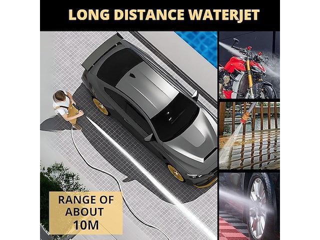 Draagbare hogedrukreiniger - afbeelding 7 van  7