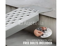 Draagbare laadhellingen van aluminium.