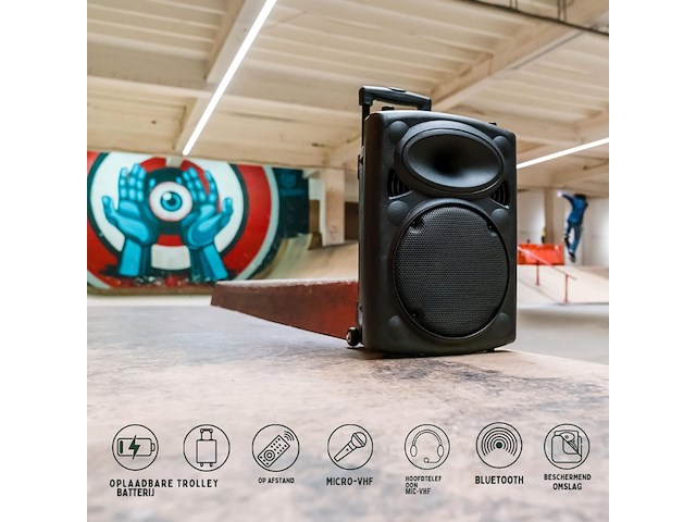 Draagbare luidspreker - transit 12 vhf bt - afbeelding 3 van  7