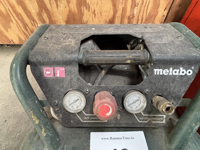 Draagbare metabo compressor - afbeelding 2 van  5