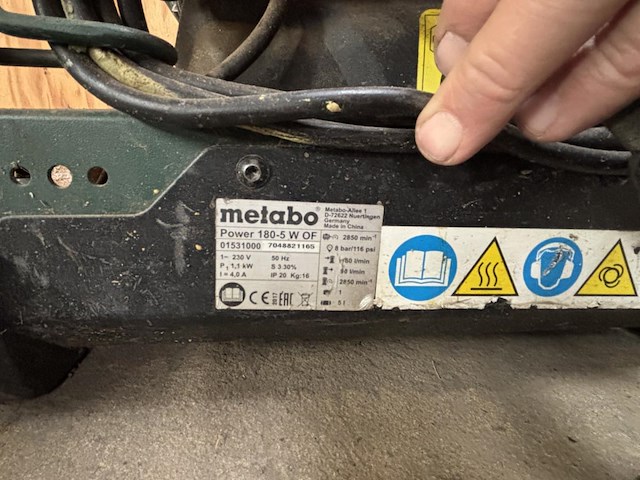 Draagbare metabo compressor - afbeelding 5 van  5