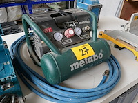 Draagbare olievrij compressor metabo - afbeelding 1 van  4