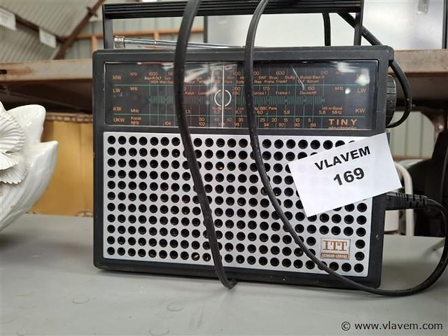 Draagbare radio - afbeelding 1 van  1