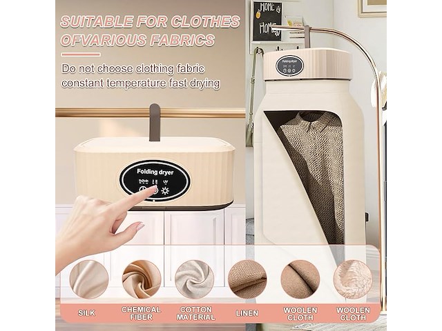 Draagbare wasdroger - afbeelding 3 van  4