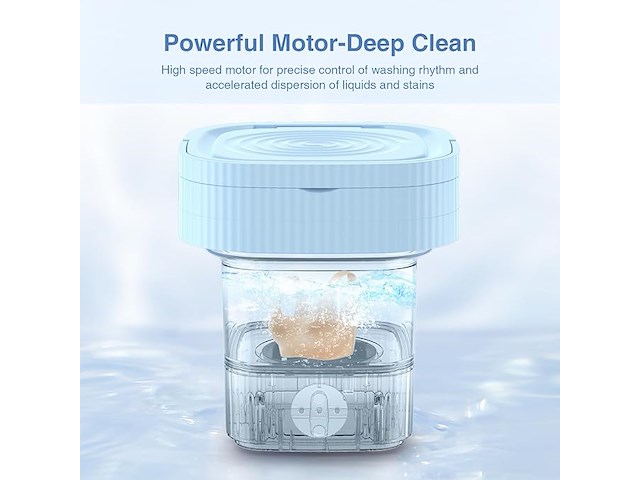 Draagbare wasmachine - afbeelding 2 van  5