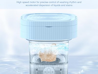 Draagbare wasmachine - afbeelding 2 van  5