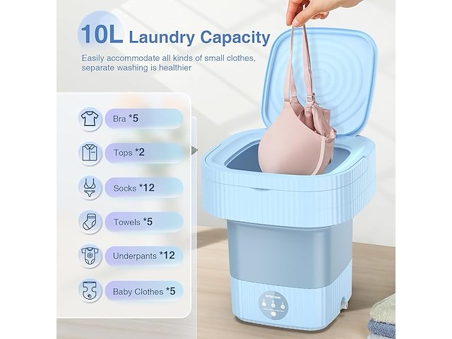 Draagbare wasmachine - afbeelding 4 van  5