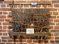 Draagrek met brandglas - afbeelding 1 van  1