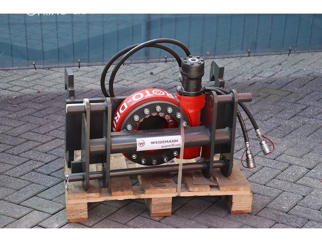 Draaiadapter passend aan weidemann shovel roto-drive 360 nieuw - afbeelding 1 van  1
