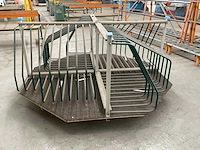 Draaibaar opslagrek (2x) - afbeelding 2 van  2