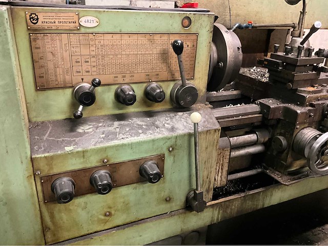 Draaibank 16k20 red proletarian - afbeelding 6 van  9