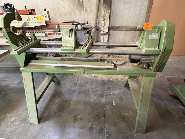 Draaibank hout - afbeelding 1 van  3