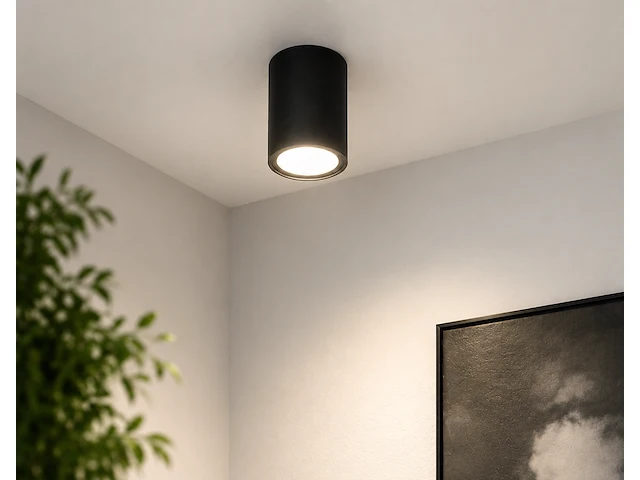 Draaibare led opbouwspot (horoz) – 5w – 4200k neutraal wit – ip20 – sandra-5/xl (10 stuks) - afbeelding 1 van  5