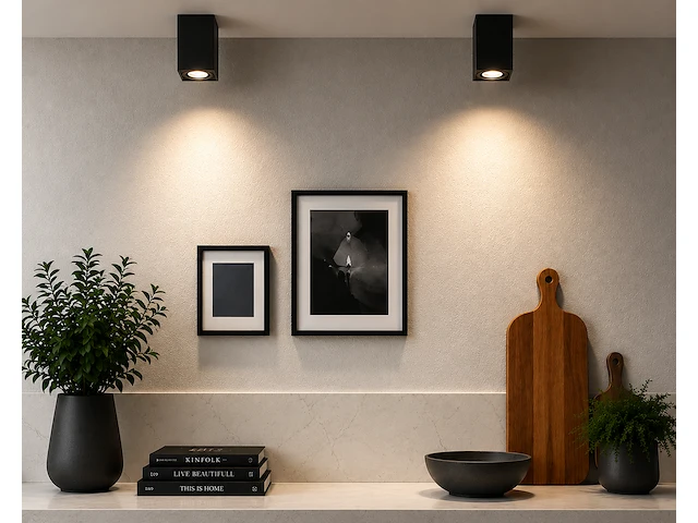 Draaibare led opbouwspot (horoz) – ip20 – frezya-s (10 stuks) - afbeelding 1 van  5