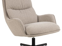 Draaibare loungestoel bosley - beige - afbeelding 2 van  7