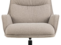Draaibare loungestoel bosley - beige - afbeelding 3 van  7