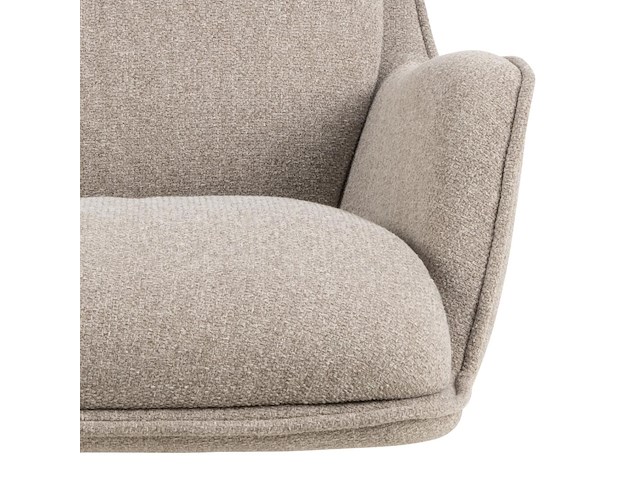 Draaibare loungestoel bosley - beige - afbeelding 5 van  7