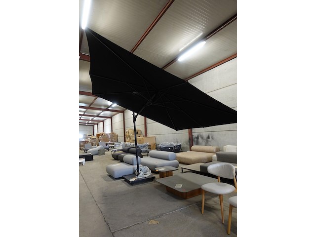 Draaibare parasol + verrijdbare voet - afbeelding 3 van  7