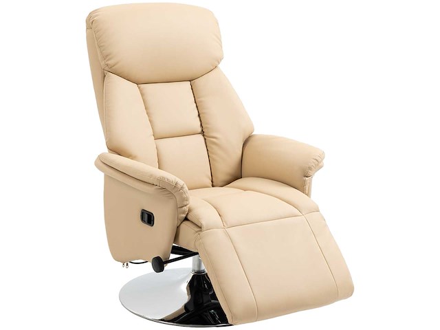 Draaibare relaxstoel, verstelbare voetsteun, armleuning - afbeelding 3 van  7