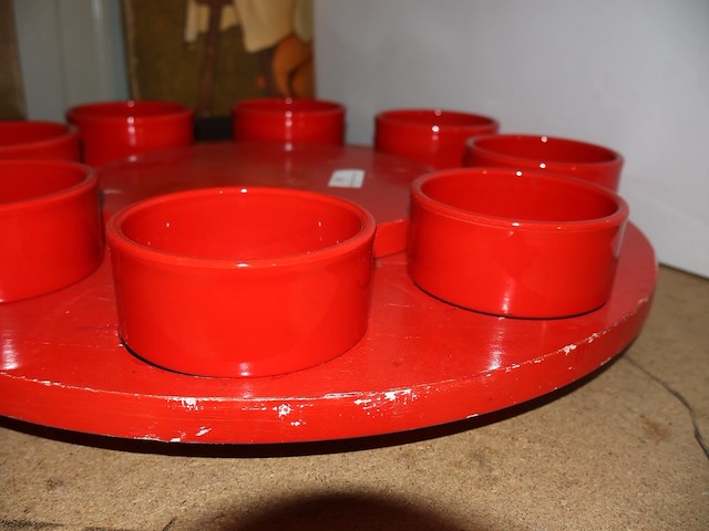 Draaibare serveerschaal - afbeelding 3 van  4