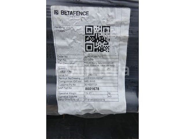 Draaipoort (ral9005) - afbeelding 7 van  7
