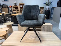 Draaistoel (6x) antraciet - afbeelding 1 van  1