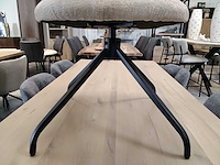 Draaistoel beige (4x) - afbeelding 4 van  4