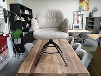 Draaistoel beige (4x)
