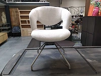 Draaistoel beige (4x)