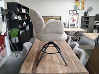 Draaistoel beige (6x) - afbeelding 2 van  3