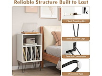 Draaitafelstandaard met 2 europese standaardaansluitingen, 1 usb - afbeelding 2 van  3