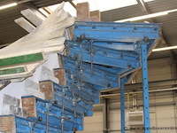 Draaitrappenmal construx combicaster, best. uit 16 treden afm 1000x1800, 1 basistafel 1500x1800 en 16 schoren - afbeelding 4 van  5
