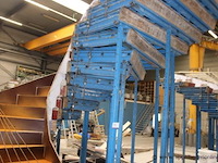 Draaitrappenmal construx combicaster, best. uit 18 treden afm 1000x1800, 1 basistafel 1500x1800 en 20 schoren - afbeelding 3 van  4