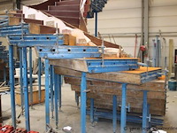Draaitrappenmal construx combicaster, best. uit 18 treden afm 1000x1800, 1 basistafel 1500x1800 en 20 schoren - afbeelding 4 van  4