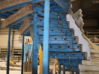 Draaitrappenmal construx combicaster, best. uit 18 treden afm 1000x1800, 1 basistafel 1500x1800 en 20 schoren - afbeelding 5 van  5