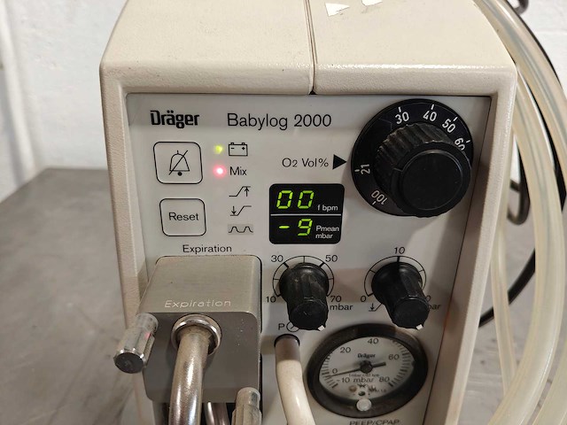 Dräger - babylog2000 - ventilator and life support system - afbeelding 2 van  8