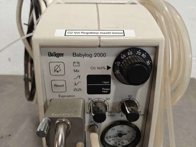 Dräger - babylog2000 - ventilator and life support system - afbeelding 2 van  7