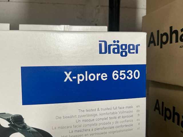 Dräger x-plore 6530 ademhalingsmasker (4x) - afbeelding 3 van  3