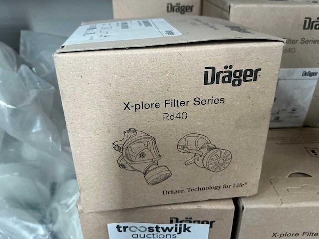 Dräger x-plore rd40 / 1140 filter - afbeelding 2 van  5