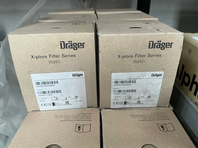 Dräger x-plore rd40 / 1140 filter - afbeelding 3 van  5