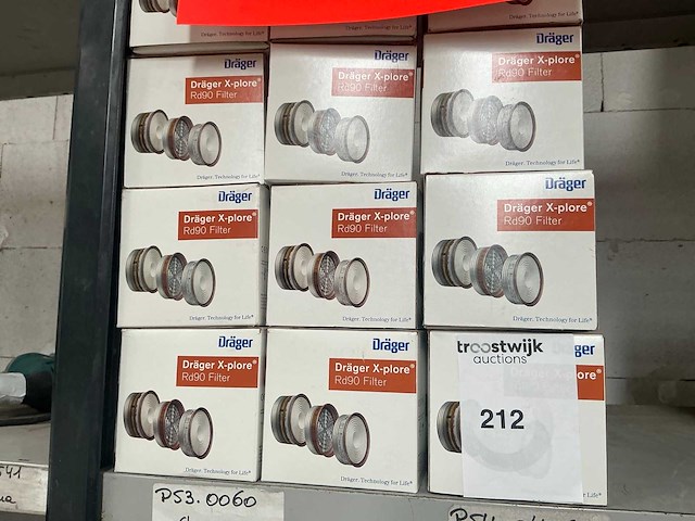 Dräger x-plore rd90 filter (60x) - afbeelding 3 van  3