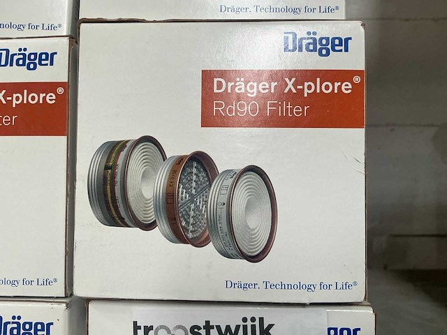 Dräger x-plore rd90 filter (60x) - afbeelding 2 van  5