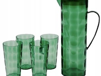 Drankenkaraf met 4 bekers - afbeelding 1 van  1